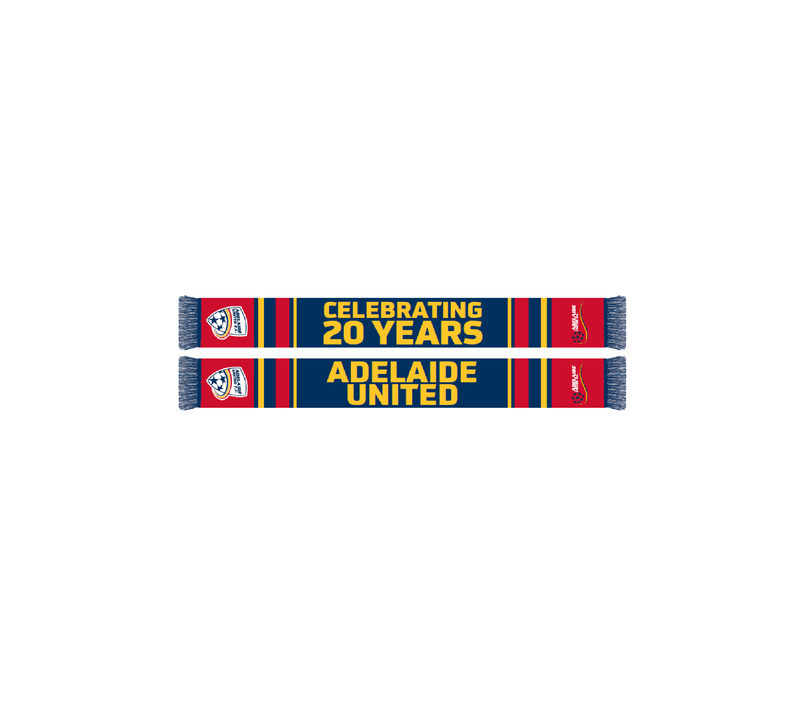 Adelaide United FC 20 Year Scarf