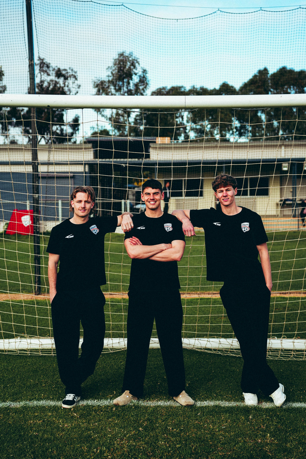 26/27 Adelaide United Black Tee - Junior