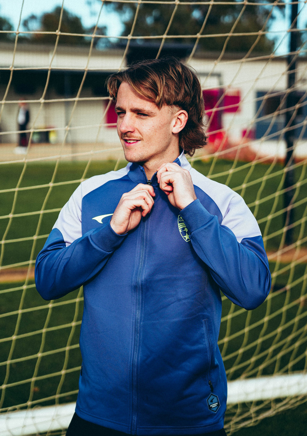 26/27 Adelaide United Purple Tracksuit Jacket - Junior