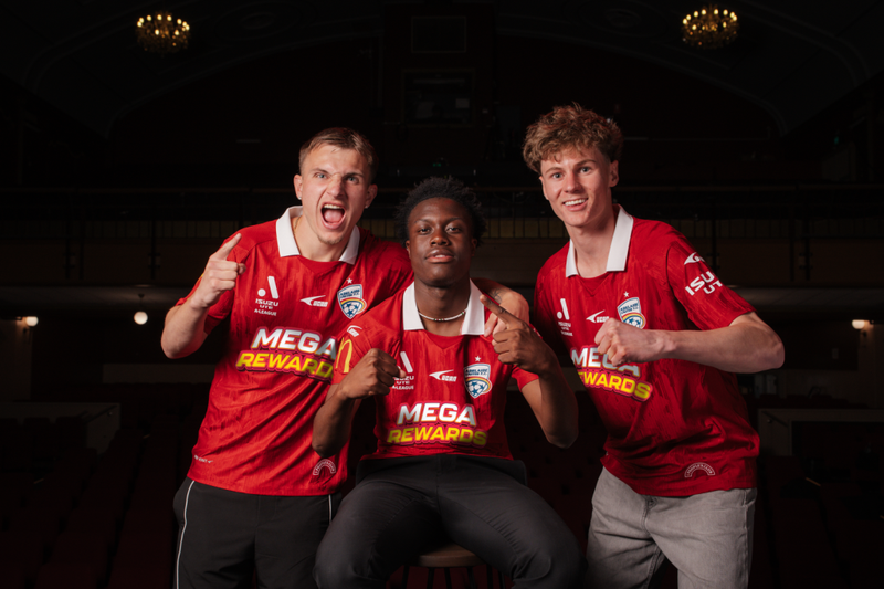 Adelaide United 25/26 Men's Home Jersey - Kid's