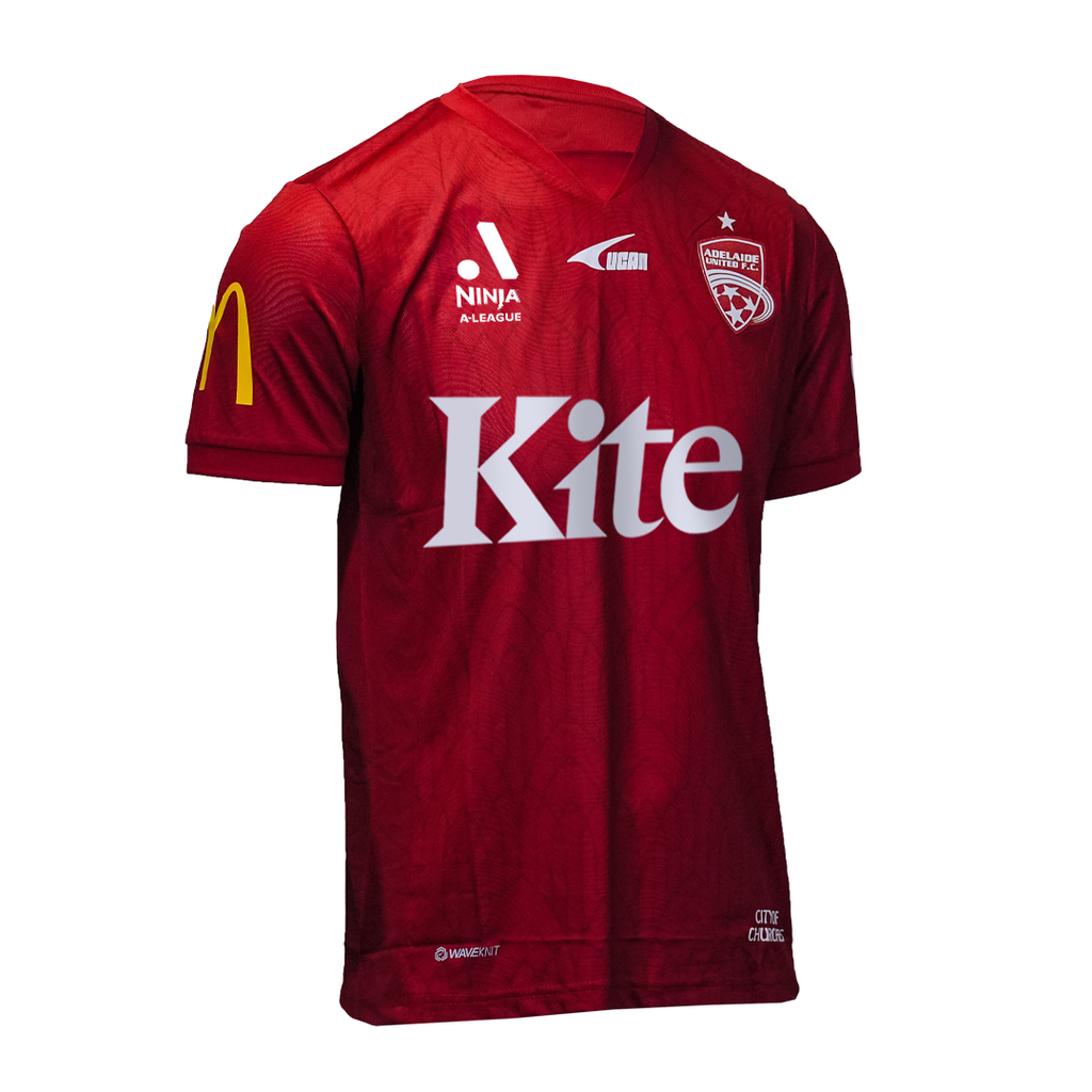 Kids' Adelaide United FC Rainbow Home Jersey - ALeague Women - Preorder