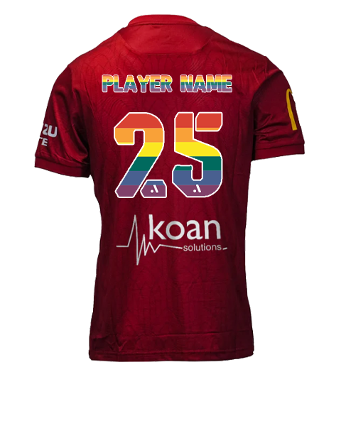 Kid's Adelaide United FC Rainbow Home Jersey - Preorder