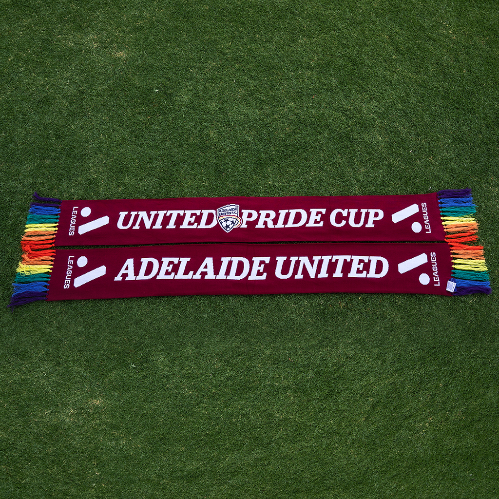 Adelaide United Pride Cup Scarf